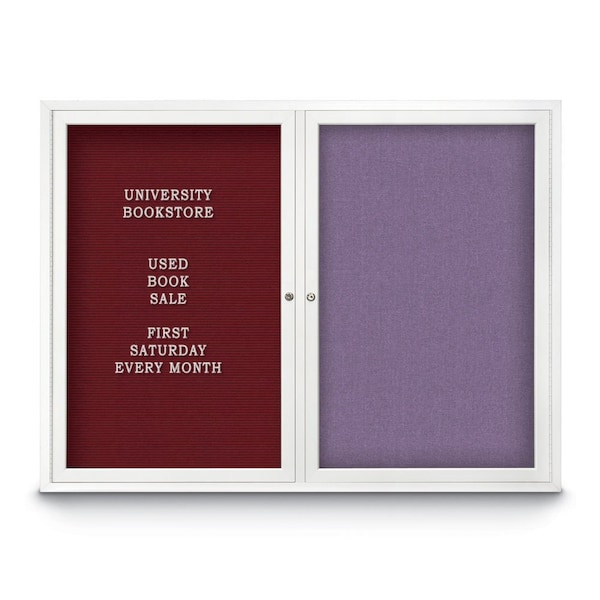 Corkboard, 48"x36", Buff/Satin